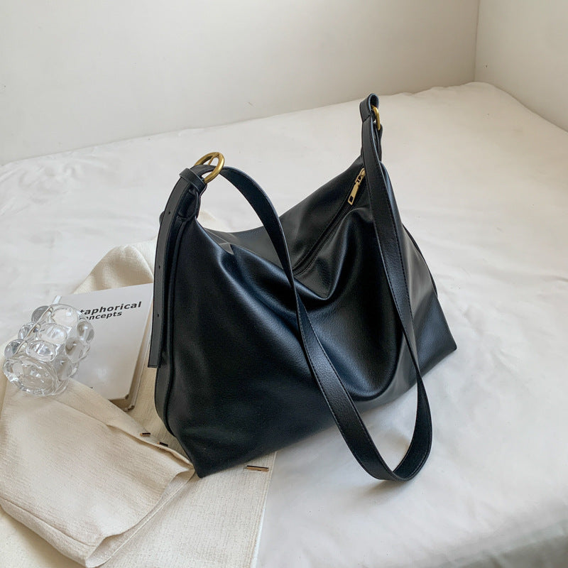 Women's Large Capacity Single College Class Retro Crossbody Bags