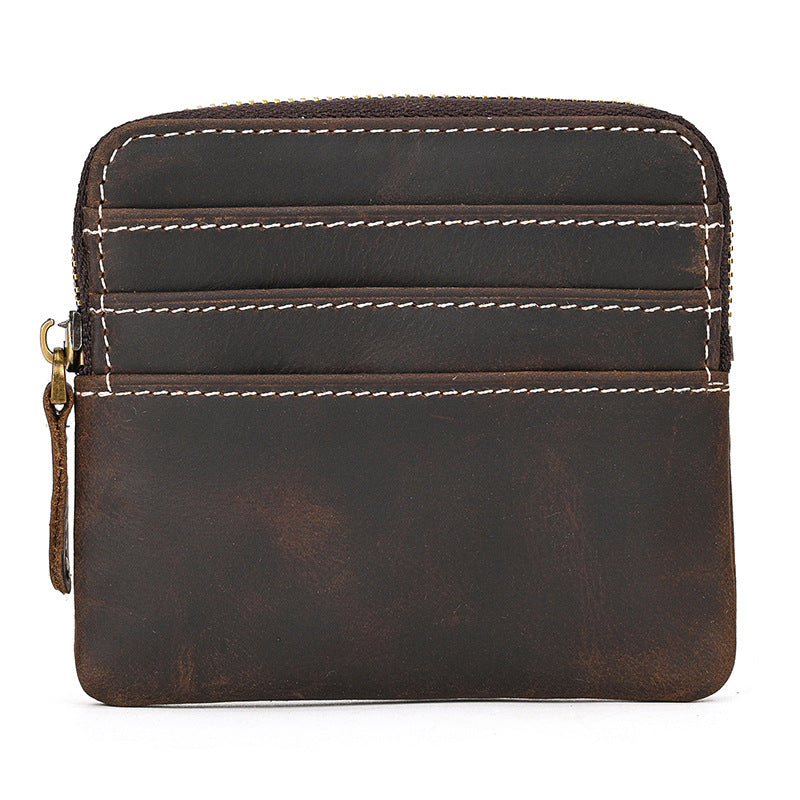 Women's & Men's & Horse Leather Genuine First Layer Ladies Wallets