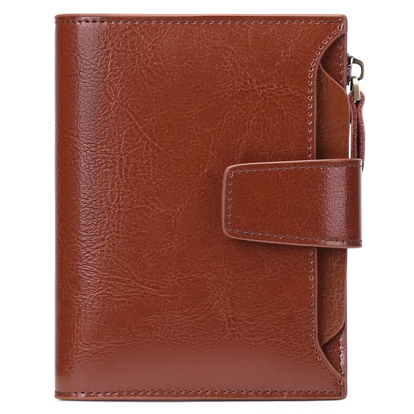 Women's Leather Short Korean Style Multifunctional License Ladies Wallets