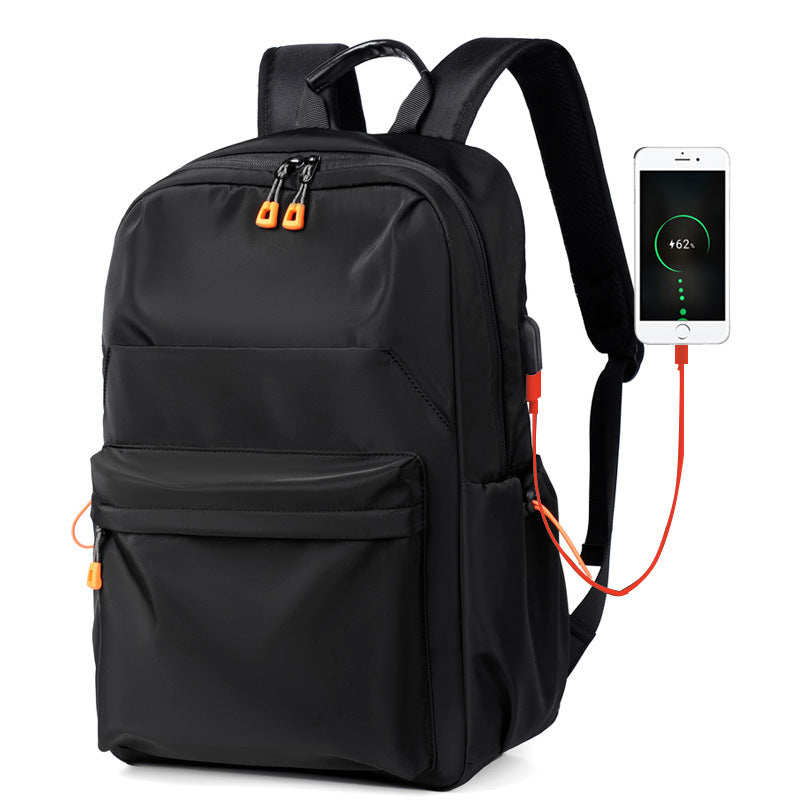 Spring Stylish Lightweight Black Computer Large Bags