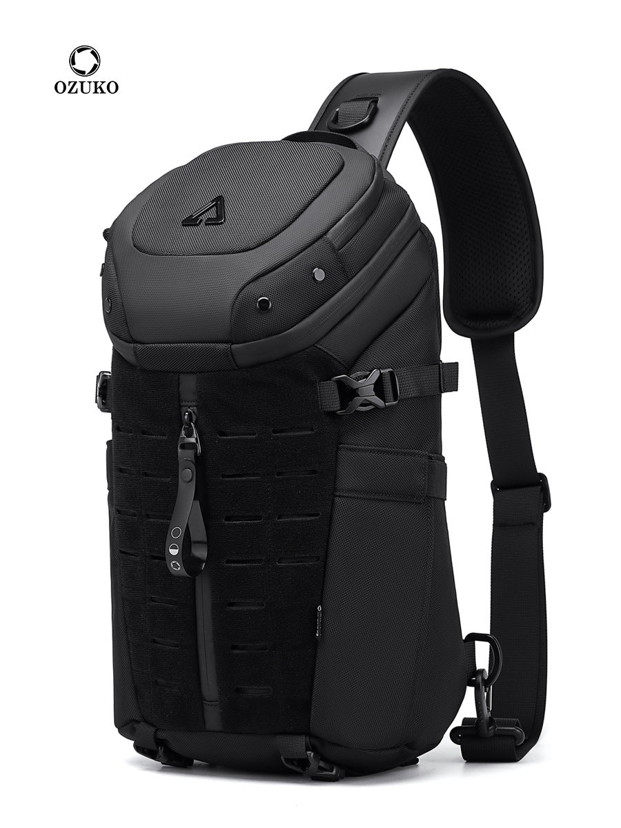 Men's Waterproof Tactics Multifunctional Advanced Sense Men's Chest Bags