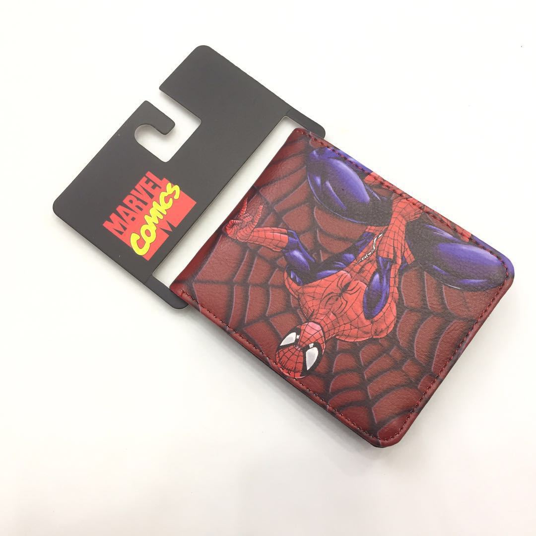 Men's Heros Short Black Spider Green Less Ladies Wallets