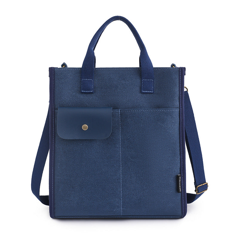 Women's Classy Pretty Canvas College Tuition Bags