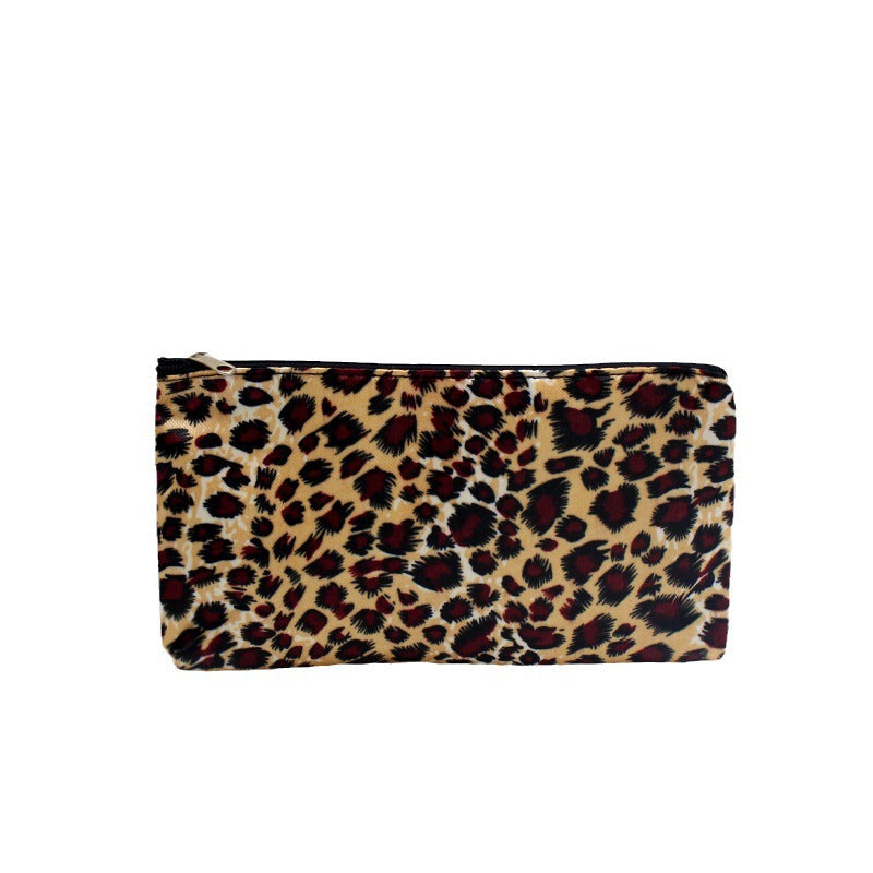 Beautiful Horizontal Storage Letter Jacquard Hand Cosmetic Bags