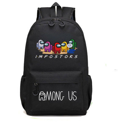 Children's Among Primary Space Werewolf Killing Surrounding The Backpacks