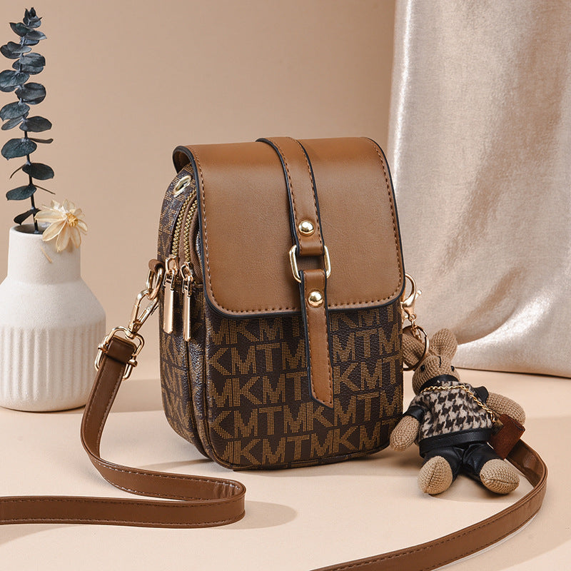 Women's Live Broadcast Mobile Female Retro Packet Bags