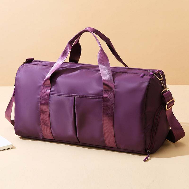 Women's Wet Separation Large Capacity Yoga Lightweight Travel Bags