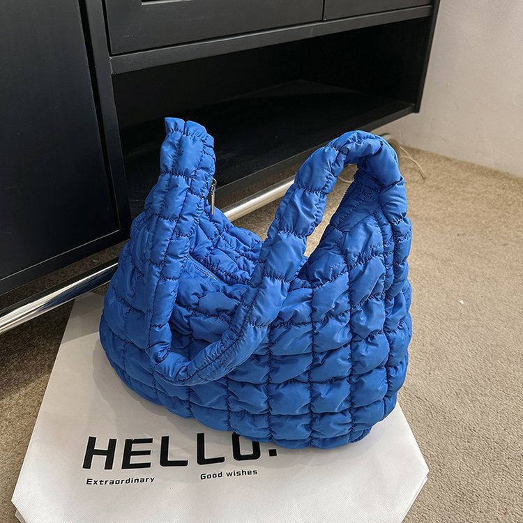 Women's Retro Trendy Large Capacity Color Matching Shoulder Bags
