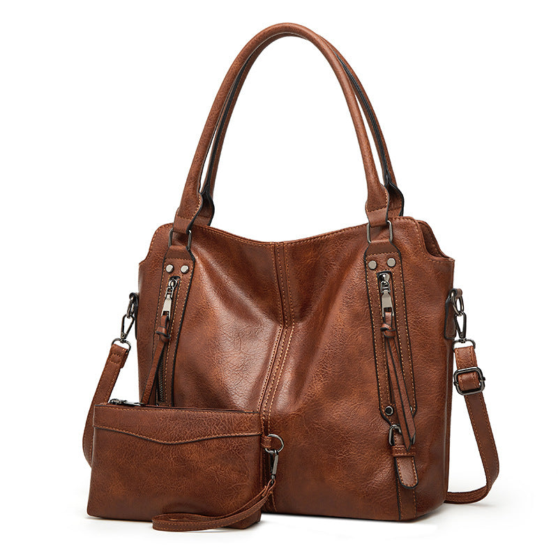Women's Fashion Combination Leisure Commute Design High-grade Shoulder Bags
