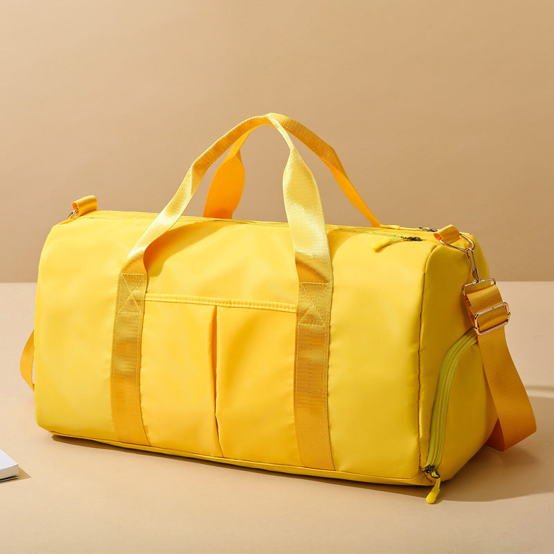 Women's Wet Separation Large Capacity Yoga Lightweight Travel Bags