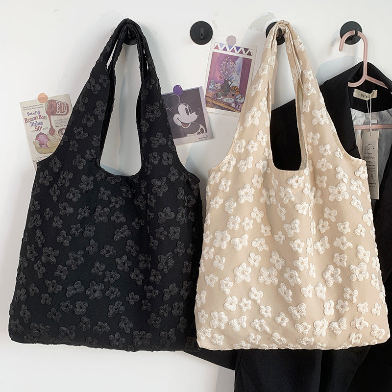 Summer Simple Fairy Flower Laced Portable Bags