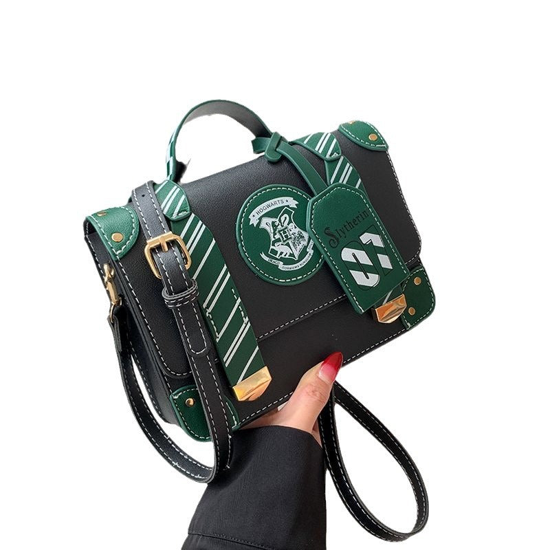 Women's Potter Peripheral British Style College Finished Crossbody Bags