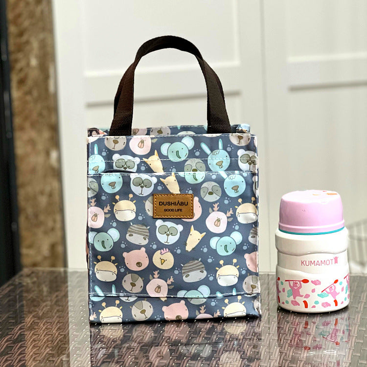 Volume Waterproof Lunch Box Snack Make-up Handbags