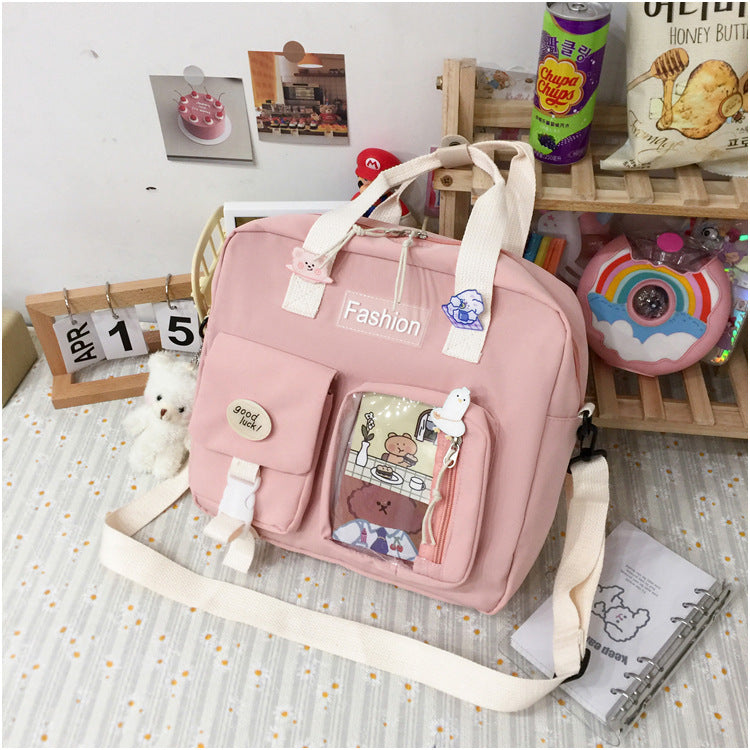 Capacity Design Fashion One Portable Commuter Soft Shoulder Bags