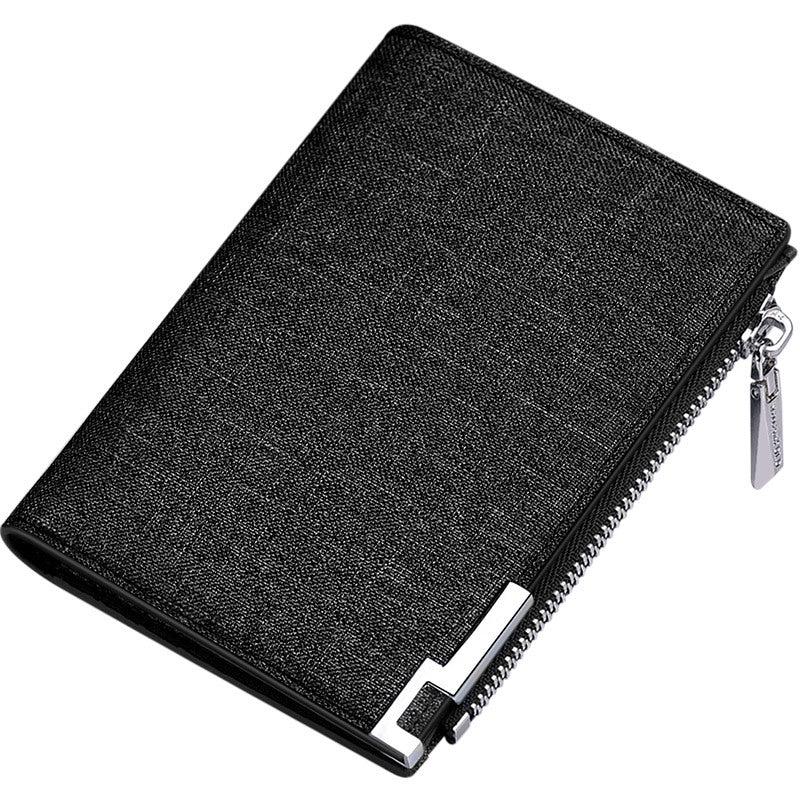 Men's Emperor Paul Short Canvas Green Trend Men's Wallet