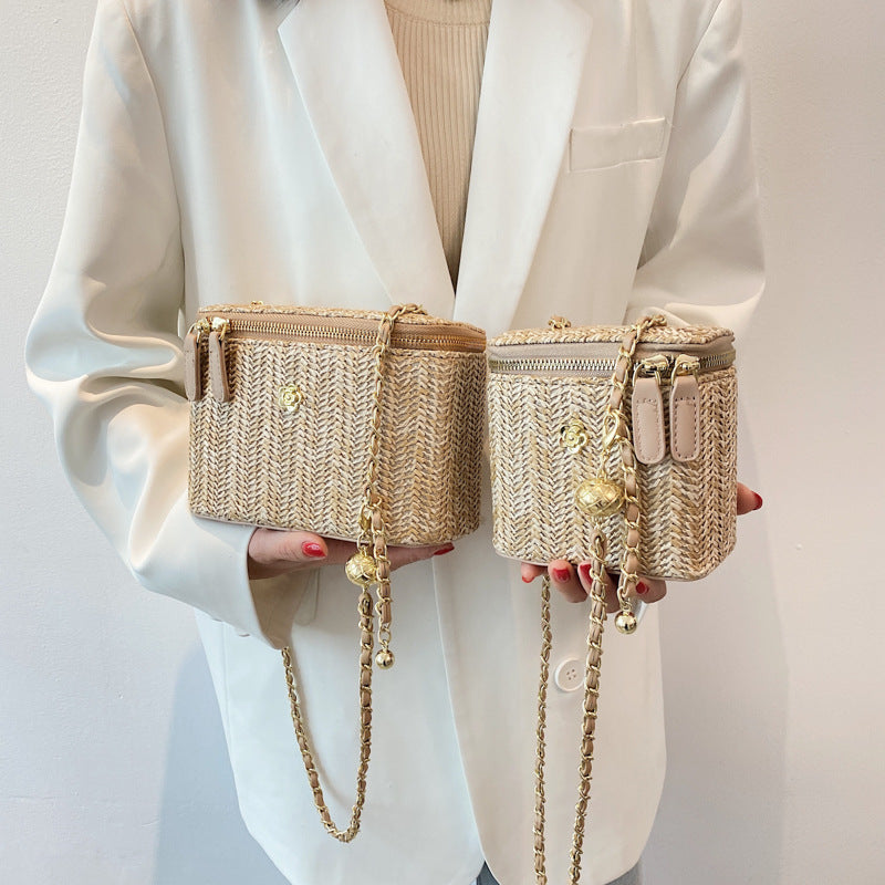 Graceful Elegant Box Chain Bohemian Style Crossbody Bags