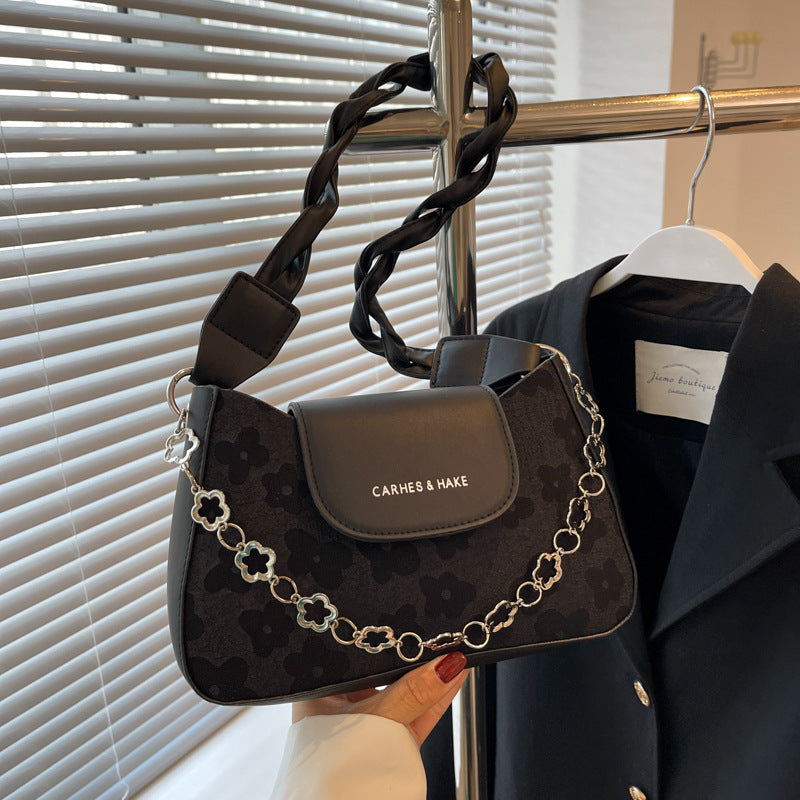 Women's Retro Fashion Summer Large Capacity Underarm Shoulder Bags
