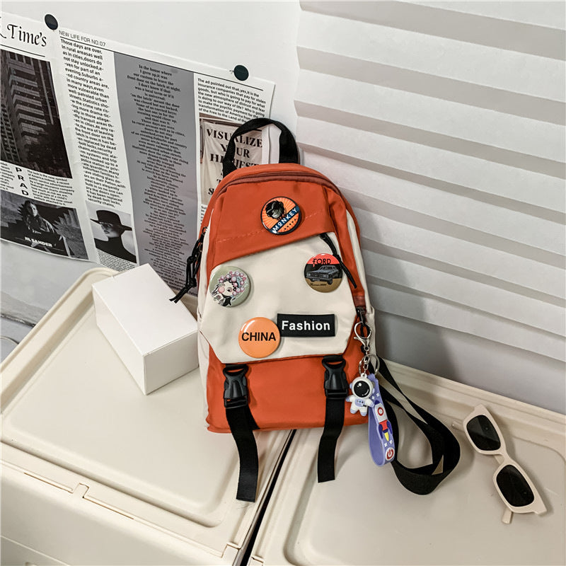 Men's Canvas Large Capacity Trendy Mobile For Bags