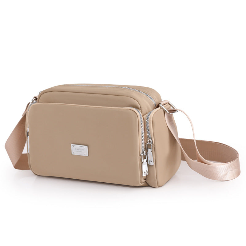 Women's Nylon Simple Fashion Wide Strap Large Capacity Shoulder Bags