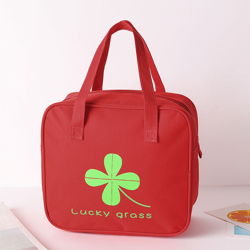 Pretty Women's Cartoon Canvas Lunch Box Bags