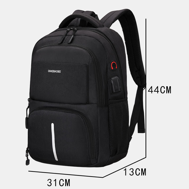 Men's Large Capacity Simple Business Computer Leisure Backpacks