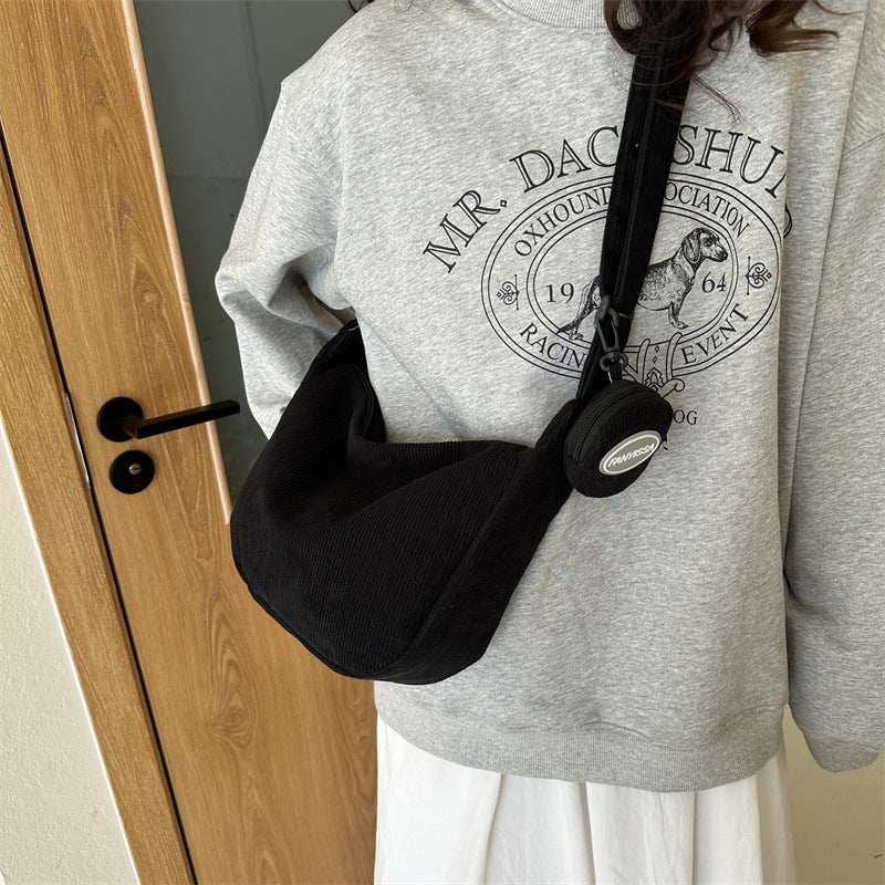 Color Simple Large Capacity Korean Style Shoulder Bags