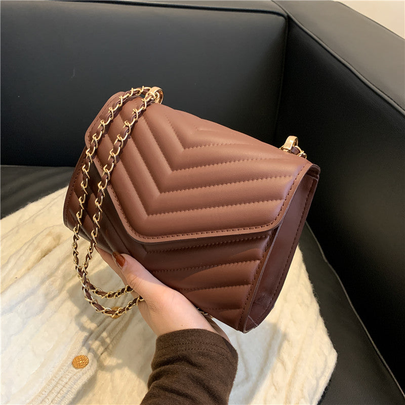 Stylish Women's Design Trendy Fashion Chain Small Square Bags