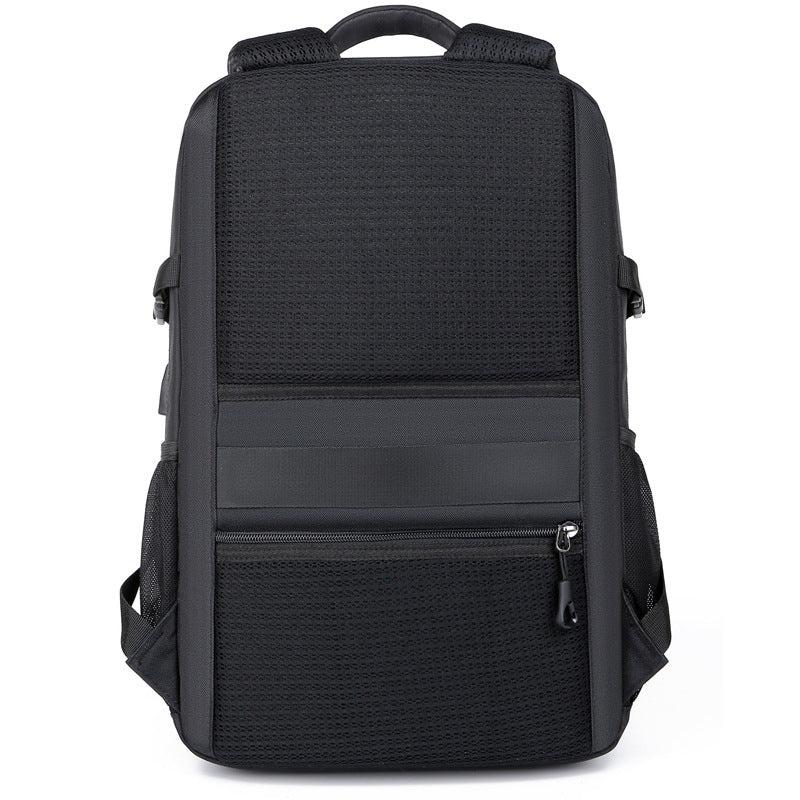 Men's Slouchy Creative Innovative Black Custom Backpacks