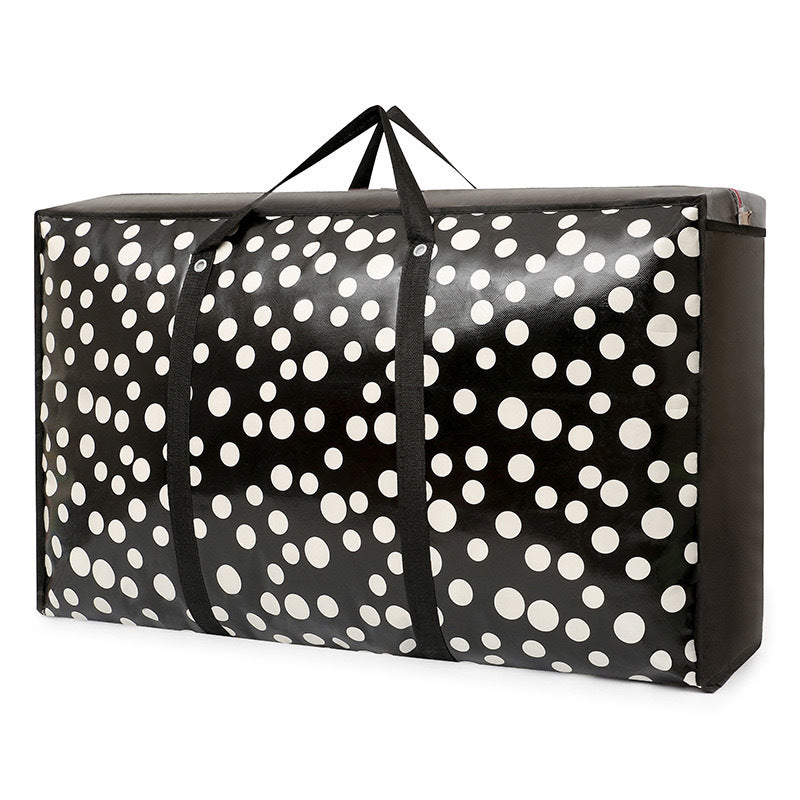 Capacity Woven Thick Color Film Moving Clothes Travel Bags