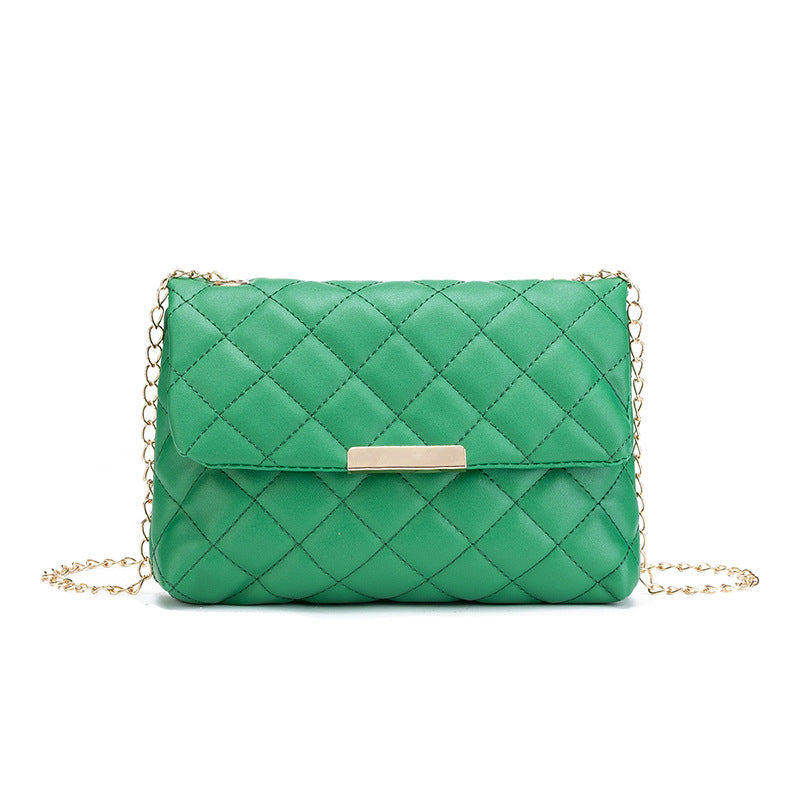Unique Women's Style Diamond Pattern Embroidered Crossbody Bags