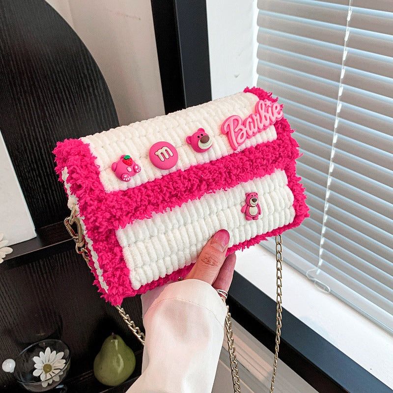 Clow Hand-woven Wool Material Finished Gifts Bags