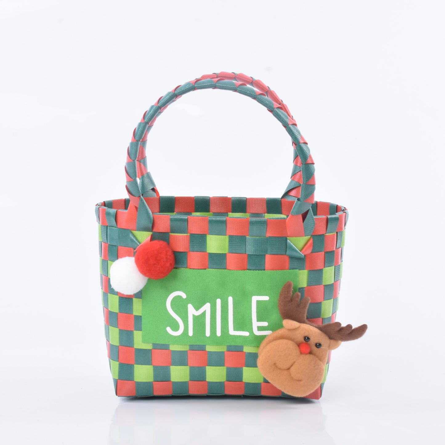 Woven Vegetable Basket With Hand Gift Handbags