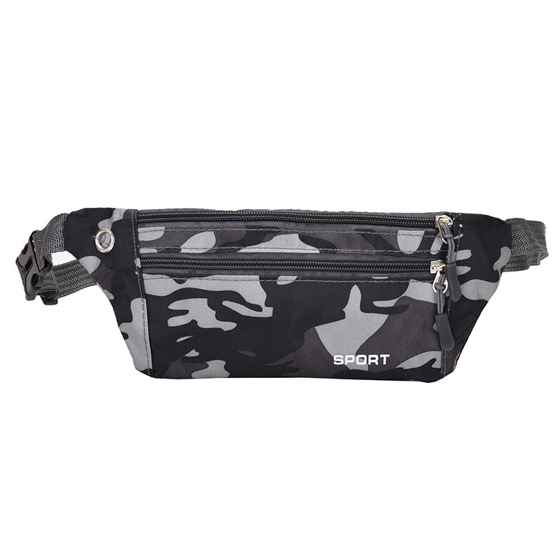 Women's & Men's & Canvas Running Cell Riding Invisible Bags