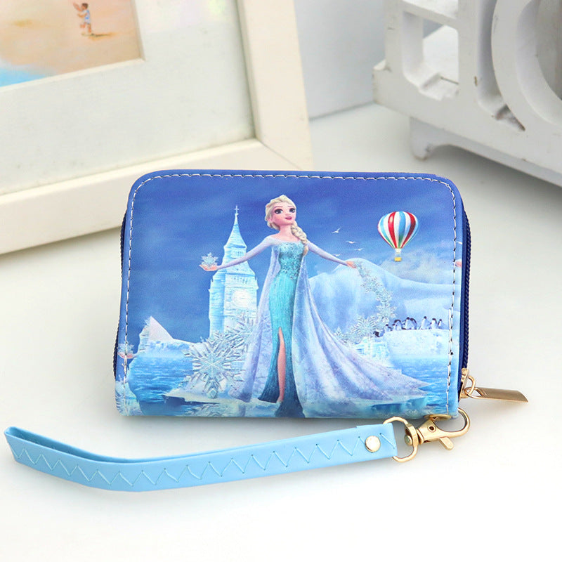 Cartoon Beautiful Cute Female Fresh Lady Ladies Wallets