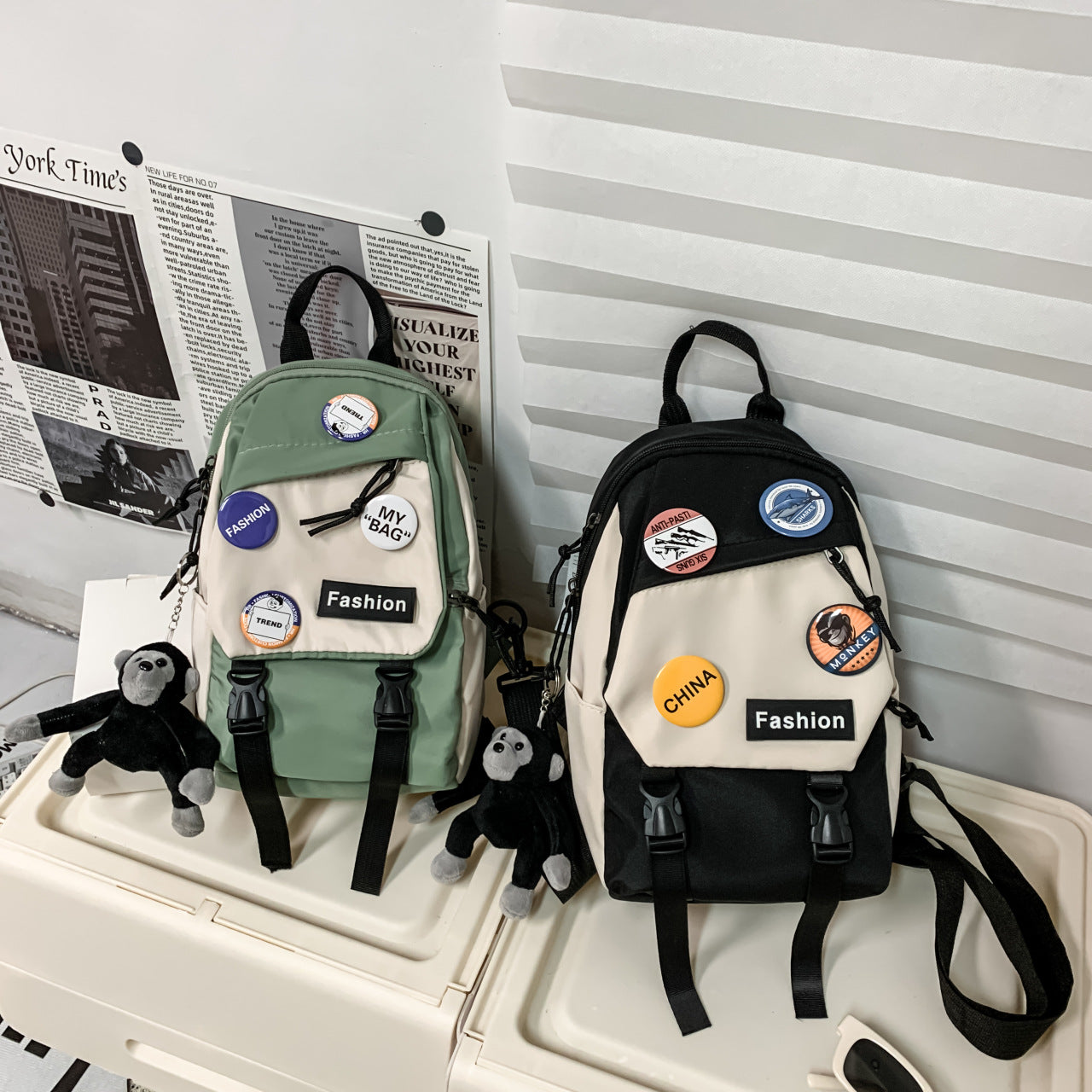Men's Canvas Large Capacity Trendy Mobile For Bags
