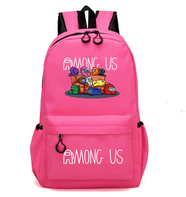 Children's Among Primary Space Werewolf Killing Surrounding The Backpacks