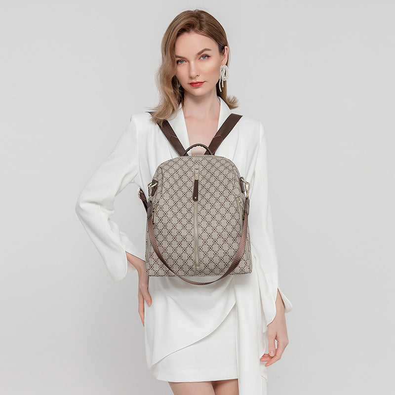 Popular Easy To Match Korean Style Printed Backpacks