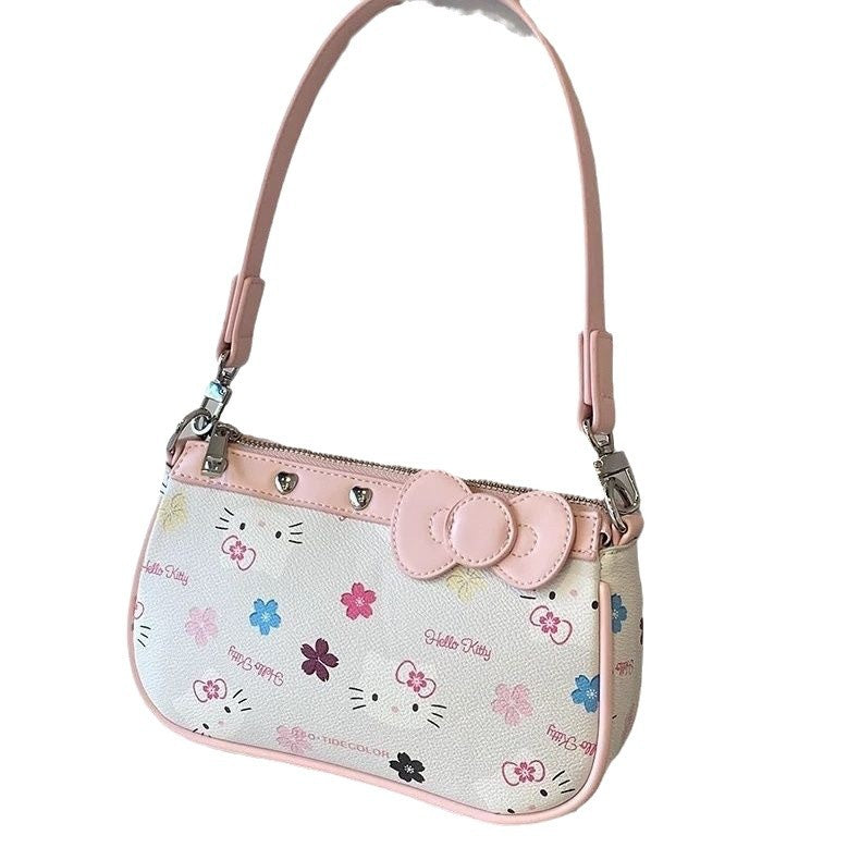 Homemade Underarm Female Good-looking Korean Style Crossbody Bags