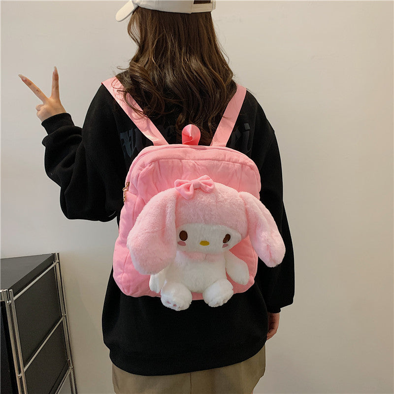Popular Plush Cartoon Cute Clow Gift Backpacks