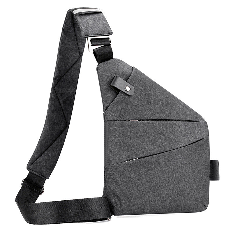 Men's Korean Fashion Trendy Large Capacity Portable Men's Chest Bags