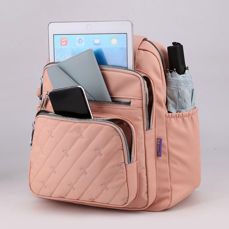 New Pretty Women's Mobile Charging Mummy Backpacks