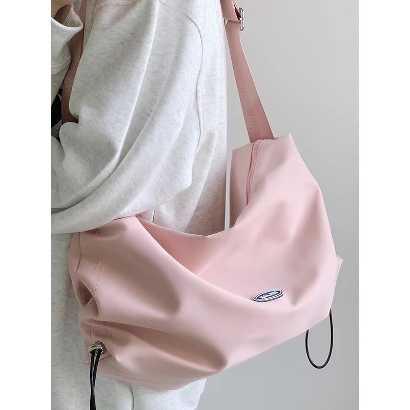Light Large Capacity Nylon Canvas Female Crossbody Bags