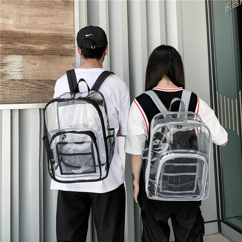Graceful Trendy Charming Transparent Large Capacity Backpacks