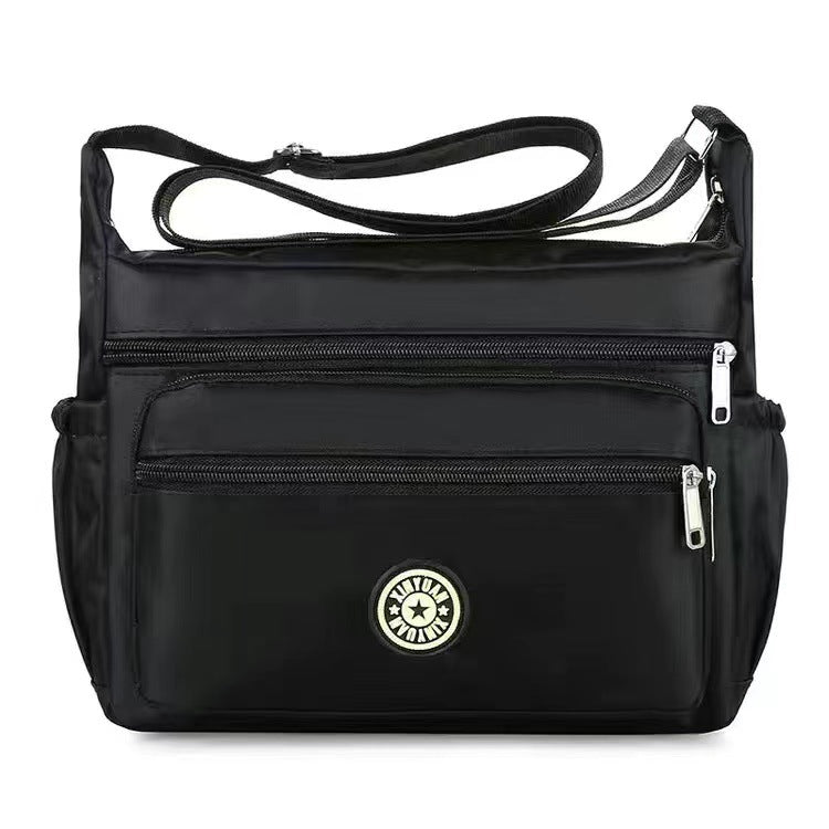 Women's Oxford Stall Large Capacity Leisure Flower Crossbody Bags
