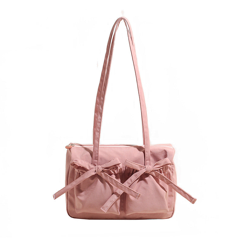 Leisure Commute Large Capacity Nylon Cloth Female Shoulder Bags