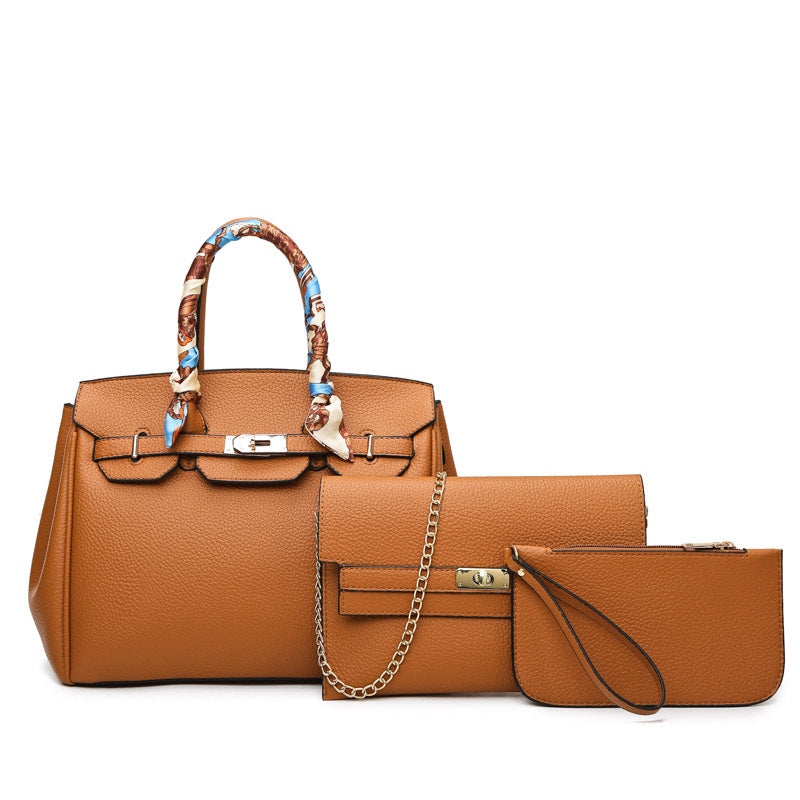 Women's Retro Fashion Match Sets Western Style Handbags