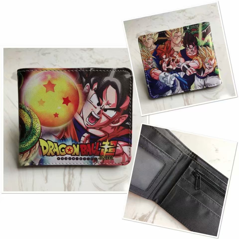 Anime Dragon Ball Short Personality Simple Coin Purses