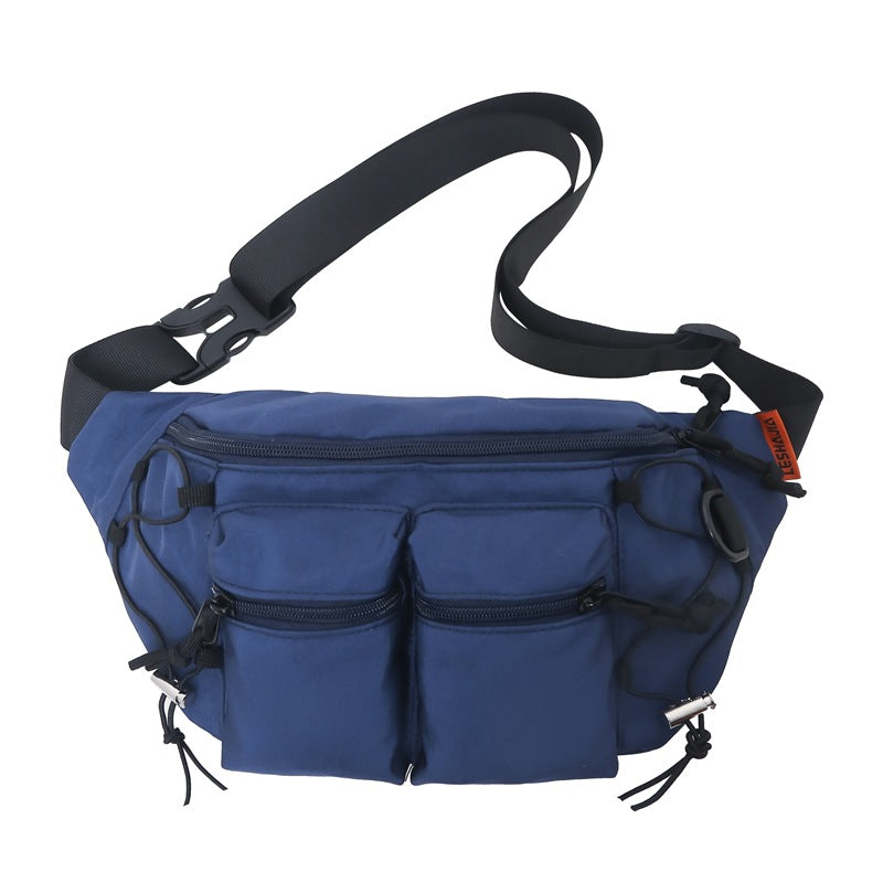 Men's Nylon Waterproof Business Shirt Sport Men's Chest Bags