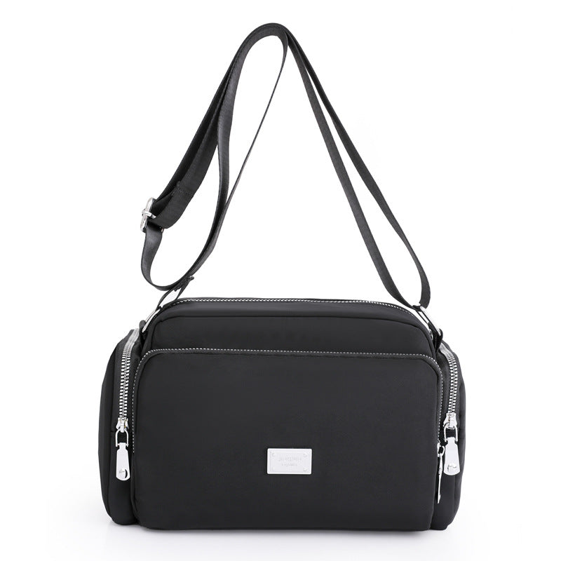 Women's Nylon Simple Fashion Wide Strap Large Capacity Shoulder Bags