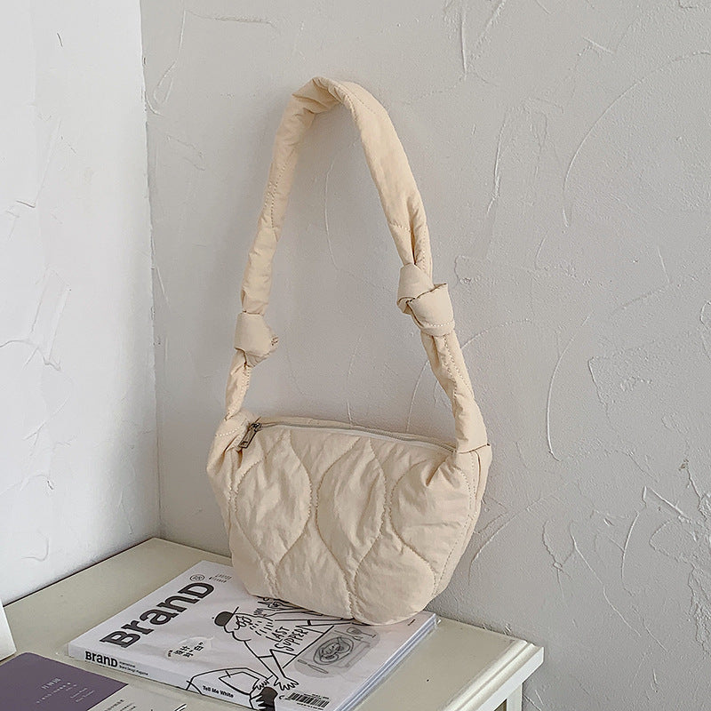 Women's Lightweight Nylon Spring Versatile Fashion Large Shoulder Bags